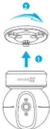 EZVIZ C6C 1080p - Wandmontage (optional) - 2