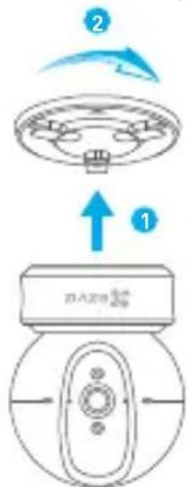 EZVIZ C6C 1080p - Montaggio a parete (facoltativo) - 3