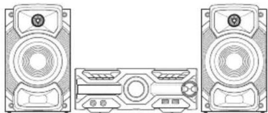 PANASONIC SCAKX320E - Aufstellung der Laufsprecher - 1