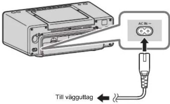 PANASONIC RXD70BT - Anvanda ett vagguttag - 1