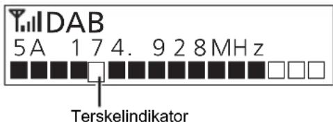 PANASONIC RXD70BT - Manuell innstilling til én frekvensblokk - 1