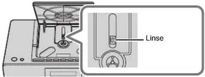PANASONIC RXD70BT - Vedlidgeholdelse af linsen - 1