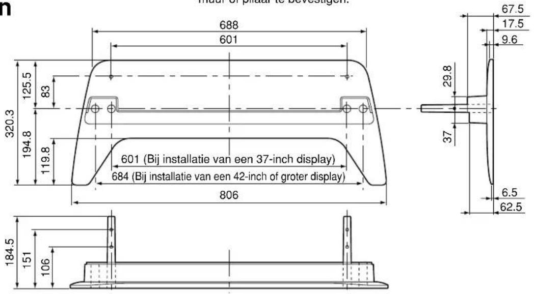 PANASONIC TYST05K - Afmetingen - 1
