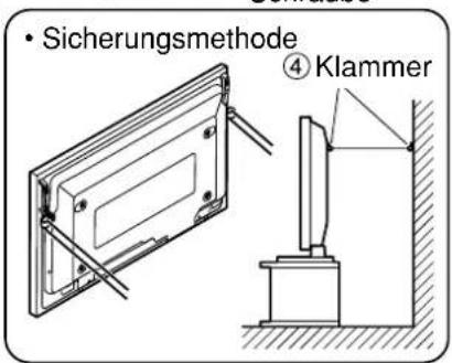 PANASONIC TYST05K - Sicherung an der Basis Sicherung an einer Wand - 5