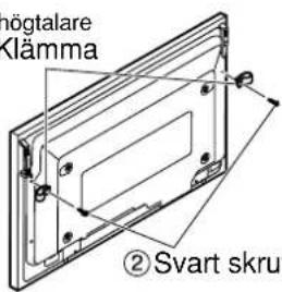 PANASONIC TYST05K - Om den fästs på fondamentet. Om den fästs på en vagg. - 4