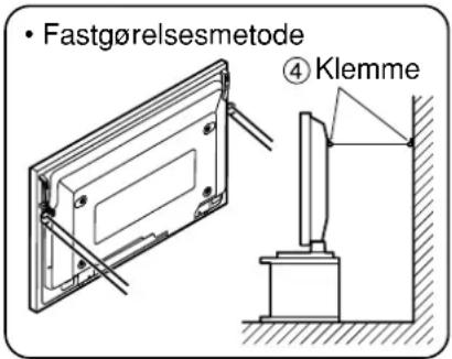 PANASONIC TYST05K - Ved fastgorelse til hylden Ved fastgorelse til væggen - 5