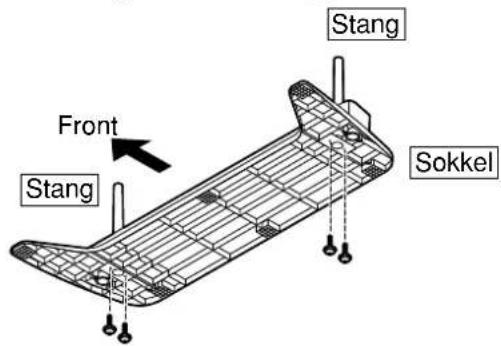 PANASONIC TYST05K - Sikring af staengerne - 1