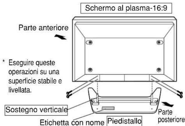 PANASONIC TYST05K - Fissaggio dello schermo al plasma-16:9 - 1