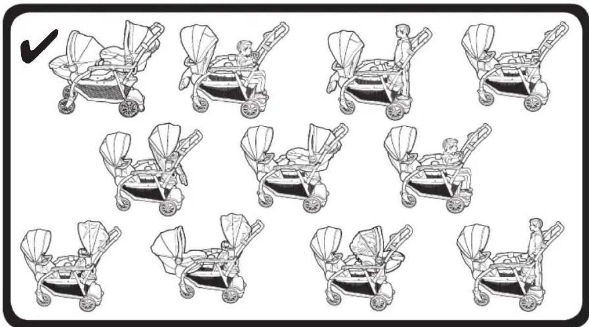 GRACO Modes Duo - {To Raise and Decline Seat} - 1