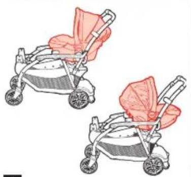 GRACO Modes Duo - {To Attach and Remove Graco®Click Connect™ Infant Car Seat to rear position} - 1