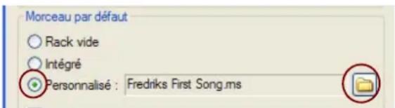 PROPELLERHEAD Reason 5.0 - Configurer le morceau par défaut - 1
