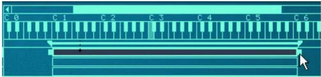 PROPELLERHEAD Reason 5.0 - Déplacez la poignée vers la droite ou vers la gauche. - 1