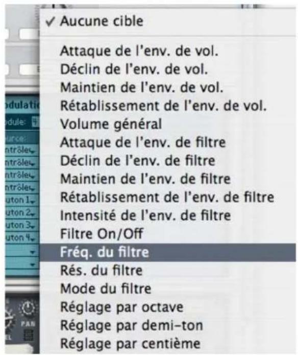 PROPELLERHEAD Reason 5.0 - Affectation des paramètres à un contrôleur - 2