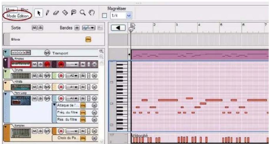 PROPELLERHEAD Reason 5.0 - Mode Édition - 1