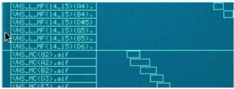 PROPELLERHEAD Reason 5.0 - Selectionner toutes les zones d'un groupe - 1