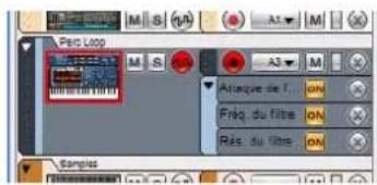 PROPELLERHEAD Reason 5.0 - Sélection des pistes - 1