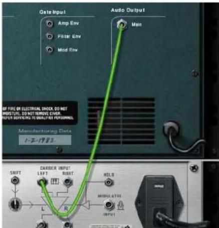 PROPELLERHEAD Reason 5.0 - Sélectionnez le module porteur (Subtractor) et créez un vocodeur BV512. - 1