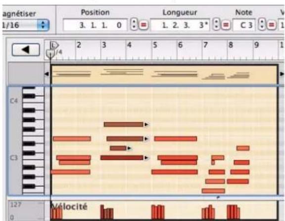 PROPELLERHEAD Reason 5.0 - Égalisation de notes - 1