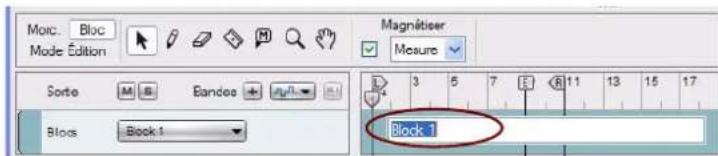 PROPELLERHEAD Reason 5.0 - Attribution d'un nouveau nom aux blocs - 1