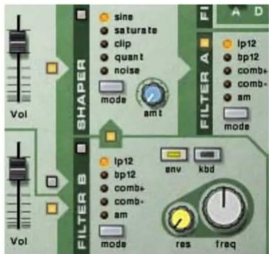 PROPELLERHEAD Reason 5.0 - L'un des oscillateurs ou les deux vers un contrôle seulement - 2