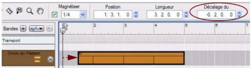 PROPELLERHEAD Reason 5.0 - Déplacement, redimensionnement et duplication de clips d'automation de pattern - 2