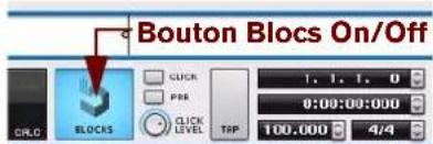 PROPELLERHEAD Reason 5.0 - Sélection d'un bloc en vue de son édition - 1