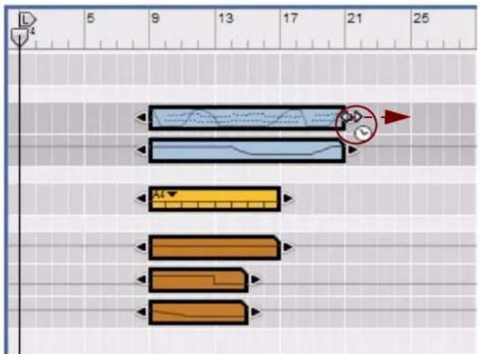 PROPELLERHEAD Reason 5.0 - Clips de mise à l'échelle du tempo - 1
