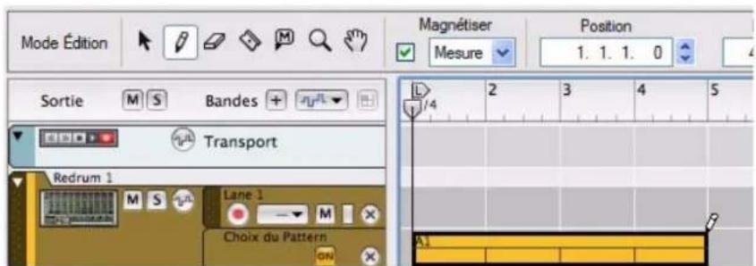 PROPELLERHEAD Reason 5.0 - Dessin d'automation de pattern - 2