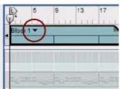 PROPELLERHEAD Reason 5.0 - Réaffectation de blocs dans les clips d'automation de blocs - 2