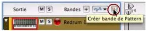 PROPELLERHEAD Reason 5.0 - Creation d'une bande de pattern - 1