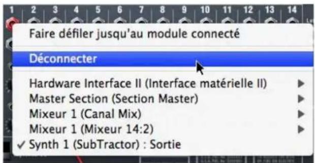 PROPELLERHEAD Reason 5.0 - Déconnexion des câbles - 1