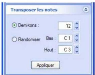 PROPELLERHEAD Reason 5.0 - Transposition de notes - 1