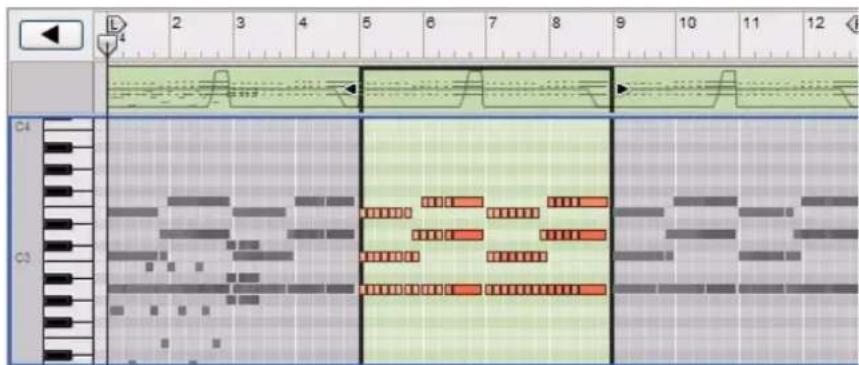 PROPELLERHEAD Reason 5.0 - Mode Édition de notes - 1