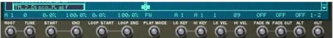 PROPELLERHEAD Reason 5.0 - Paramètres de sample - 1