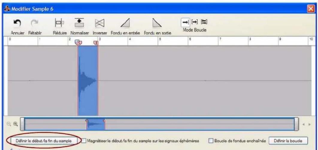 PROPELLERHEAD Reason 5.0 - Fonction Définir le début/la fin - 2