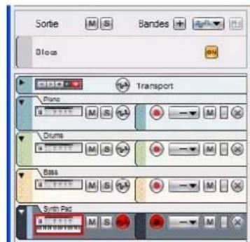 PROPELLERHEAD Reason 5.0 - Conseils pratiques pour la combinaison de clips de blocs et de morceau - 1