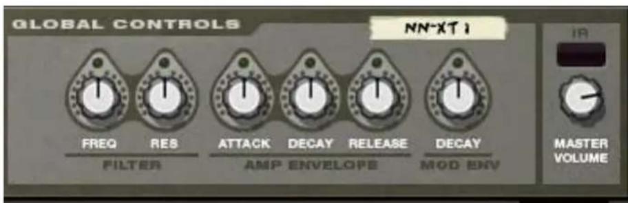 PROPELLERHEAD Reason 5.0 - Boutons de contrôle globaux - 1
