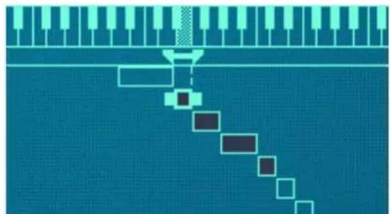 PROPELLERHEAD Reason 5.0 - En cliquant sur une boite de selection et en la déplacant dans la zone de l'affection des touches. - 2