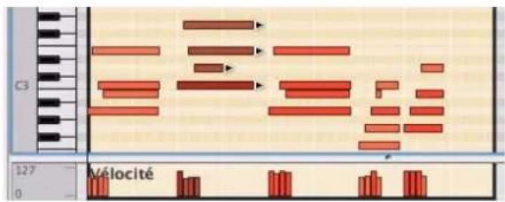 PROPELLERHEAD Reason 5.0 - Sélection de notes - 2