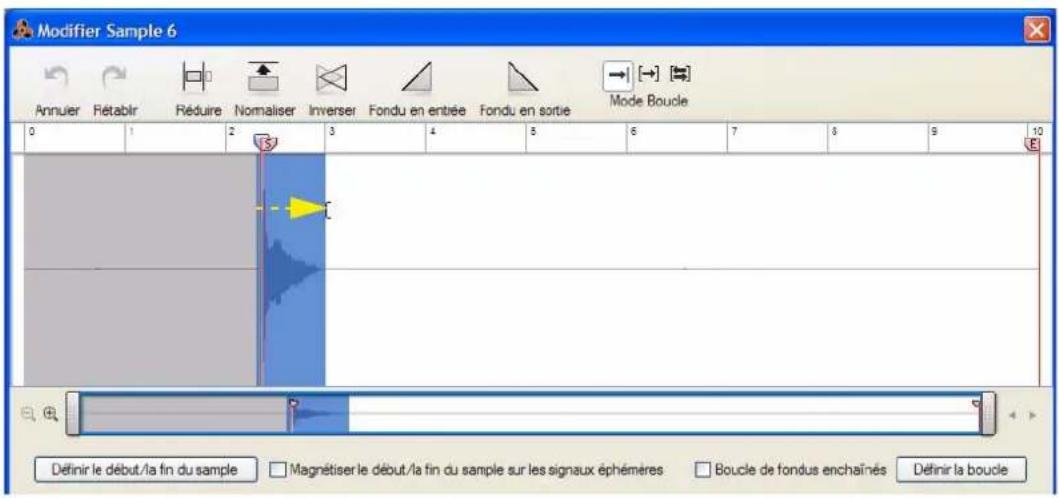 PROPELLERHEAD Reason 5.0 - Fonction Définir le début/la fin - 1