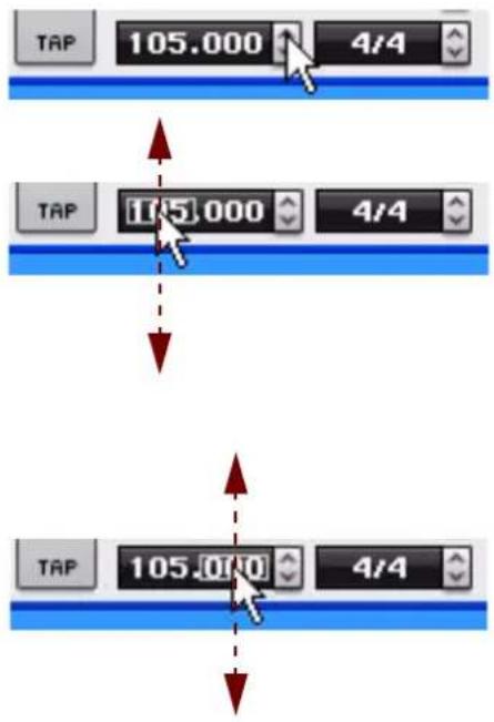 PROPELLERHEAD Reason 5.0 - Affichage du segment du panneau de transport - 1