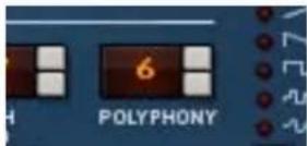 PROPELLERHEAD Reason 5.0 - Définition du nombre de voix - Polyphonie - 1