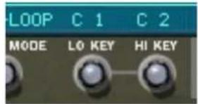 PROPELLERHEAD Reason 5.0 - En utilisant les boutons de contrôle Lo Key et Hi Key - 1