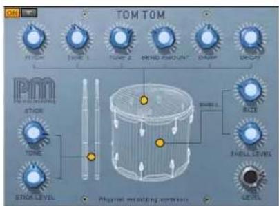 PROPELLERHEAD Reason 5.0 - Grosse caisse physique, caisse claire et Tom Tom - 3