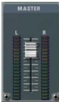 PROPELLERHEAD Reason 5.0 - Le fader Master - 1