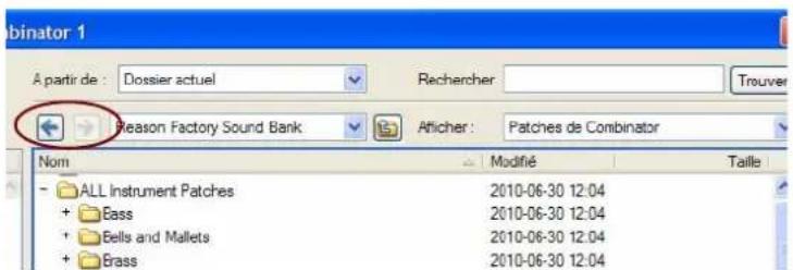 PROPELLERHEAD Reason 5.0 - Boutons avant/arrière - 1