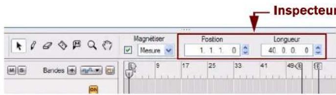PROPELLERHEAD Reason 5.0 - À propos de l'inspecteur - 1