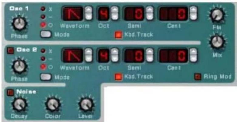 PROPELLERHEAD Reason 5.0 - La section Oscillateur - 1