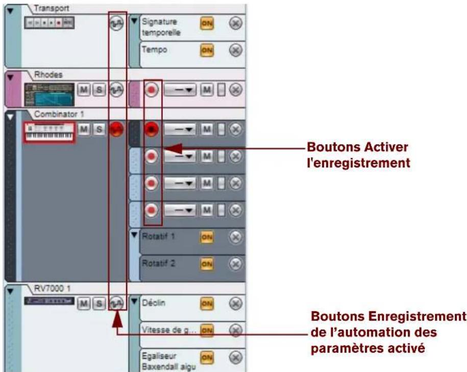 PROPELLERHEAD Reason 5.0 - Activer l'enregistrement - 1