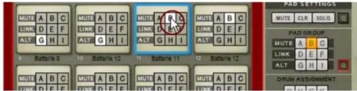 PROPELLERHEAD Reason 5.0 - Afferet des pads à des groupes de pads à l'aide de la fonction Édition rapide - 2